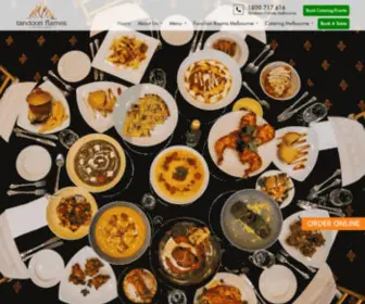 Tandooriflames.com.au(Best Indian Restaurant Melbourne) Screenshot