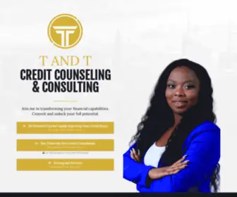 Tandtcreditcounseling.com(Credit repair) Screenshot