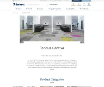 Tandus.com(Tandus Centiva) Screenshot