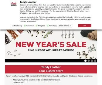 Tandyleather.com(Tandy Leather) Screenshot
