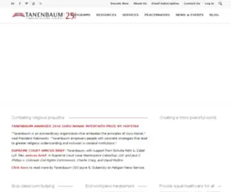 Tanenbaum.org(Homepage) Screenshot