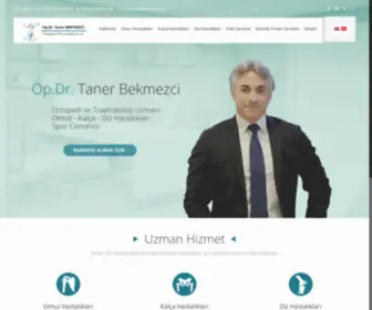 Tanerbekmezci.com(Omuz Hastalıkları) Screenshot