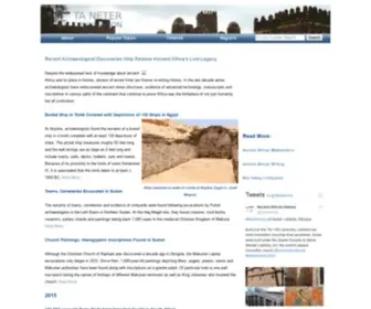 Taneter.org(Ancient African History) Screenshot