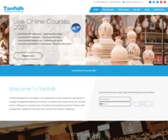 Tanfidh.com(Management Consultants Oman Kenya Tanzania Uganda Rwanda Ethiopia) Screenshot