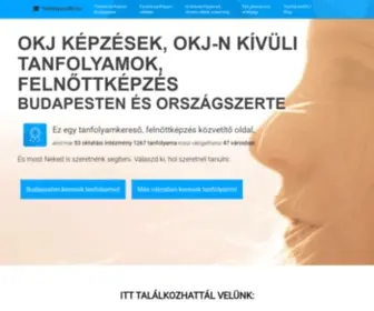 Tanfolyamokj.hu(Képzés) Screenshot
