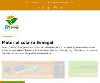 Tanfonenvisolar.com(Materiel) Screenshot