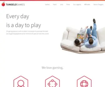 Tangelogames.com(Tangelo games) Screenshot