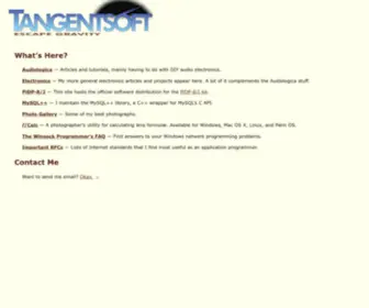 Tangentsoft.com(Tangentsoft) Screenshot