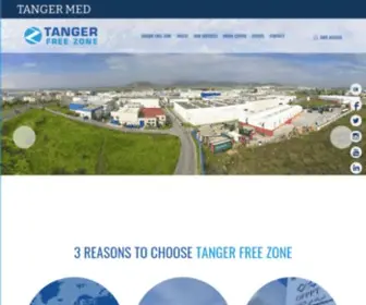 Tangerfreezone.com(Tanger Free Zone) Screenshot