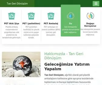 Tangeridonusum.com(Tan Geri Dönüşüm) Screenshot