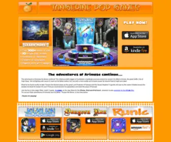 Tangerinepop.com(Tangerine POP Games) Screenshot