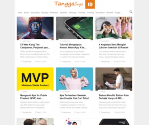 Tanggasurga.id(Portal Informasi Terbaru) Screenshot