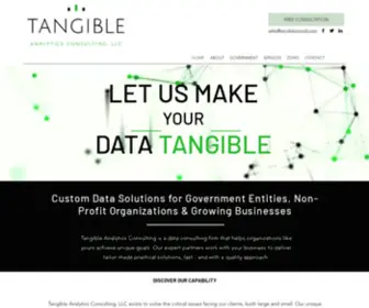 Tangibleconsult.com(TANGIBLE ANALYTICS CONSULTING) Screenshot