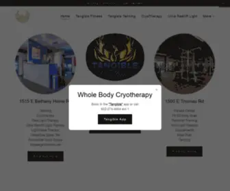 Tangiblewellness.org(Tangible Tanning &amp; Fitness in Phoenix) Screenshot