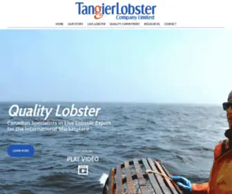 Tangierlobster.com(Tangier Lobster Company) Screenshot