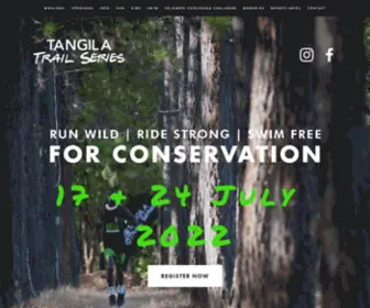 Tangilatrailseries.com(The Tangila Trail Series) Screenshot