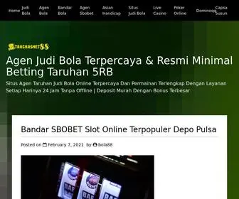 Tangkasnet-88.com Screenshot