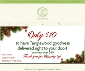 Tanglewoodsoap.ca(Tanglewood Garden & Farm Fine Artisan Organic Herbal Soap) Screenshot