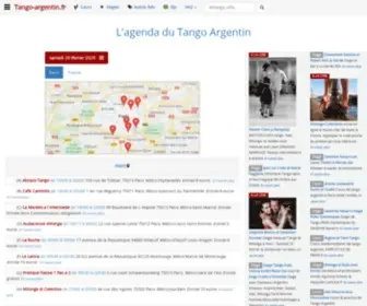 Tango-Argentin.fr(Tango Argentin) Screenshot