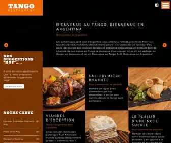 Tango-Restaurant.ch(Tango Restaurant) Screenshot