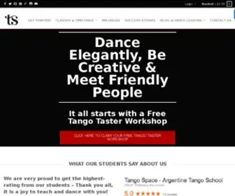 Tango-Space.com(Argentine Tango School London) Screenshot