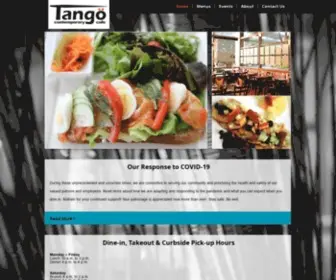 Tangocafehawaii.com(Tangö Contemporary Cafe) Screenshot