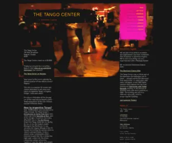 Tangocenter.org(The Tango Center) Screenshot