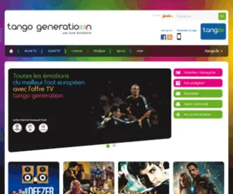 Tangocomplet.lu(Tango Complet) Screenshot