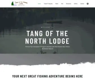 Tangofthenorthlodge.com(NW Ontario Fly) Screenshot