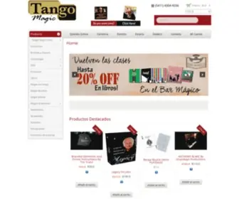 Tangomagic.com(Bar Mágico) Screenshot
