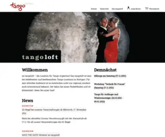 Tangostuttgart.de(Tangostuttgart) Screenshot