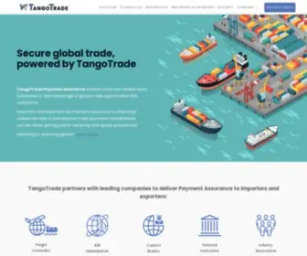 Tangotrade.com(Trade Finance) Screenshot