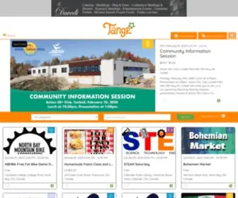 Tangr.com(Browse local events in our live event feed) Screenshot