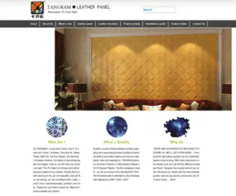 Tangramdecor.com(WALL PANEL) Screenshot