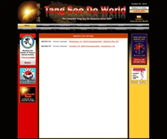 Tangsoodoworld.com(Tang Soo Do World) Screenshot