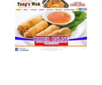 Tangswok.com(Tang's Wok) Screenshot