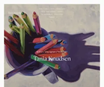 Taniaknudsen.com(Tania Knudsen) Screenshot