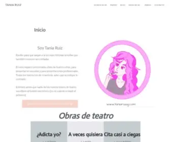 Taniaruizg.com(Tania Ruiz) Screenshot