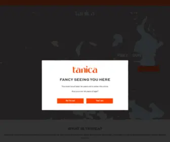 Tanica.com.au(Drink Tanica) Screenshot