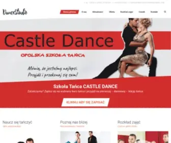 Taniec-Opole.pl(Szkoła Tańca Castle Dance) Screenshot