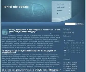 Taniej-Nie-Bedzie.pl(Taniej) Screenshot