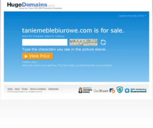 Taniemeblebiurowe.com(Tanie meble biurowe) Screenshot