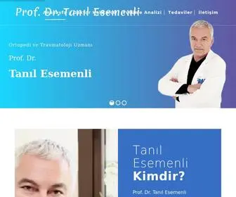 Tanilesemenli.com(Ayak Cerrahi ve Ortopedi Uzmanı) Screenshot