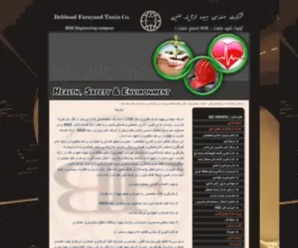 Taninhse.com(شرکت مهندسی بهبود فرایند طنین) Screenshot