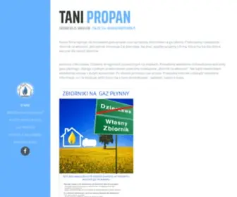 Tanipropan.pl(Tani Propan) Screenshot