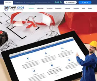 Tanirosgb.com(Tanır Osgb) Screenshot