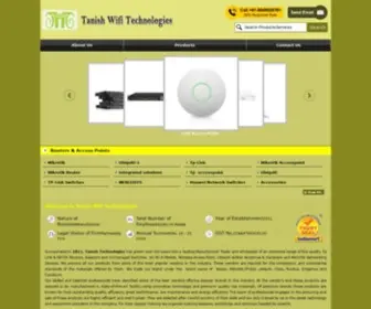 Tanishwifi.com(Tanish Wifi Technologies) Screenshot