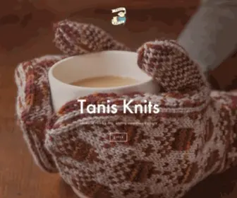 Tanisknits.com(Knitting) Screenshot