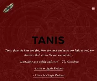 Tanispodcast.com(TANIS) Screenshot