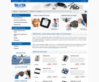 Tanita-Eshop.cz(TANITA eshop.cz) Screenshot